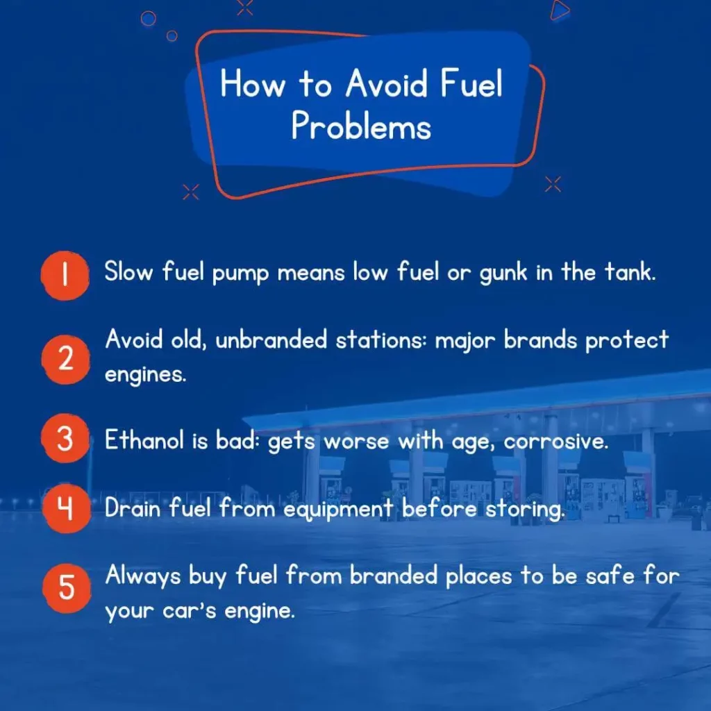 How to Avoid Fuel Problems
